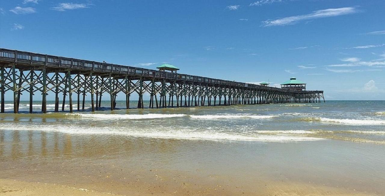 Folly Vacation Perfect Purple Palace Apt A Folly Beach Esterno foto